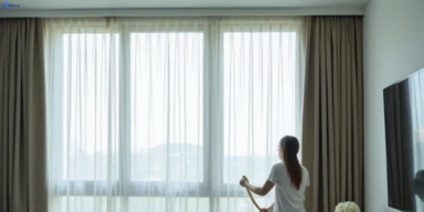 Delicate sheer drape cleaning arundel Matty Curtain Cleaning