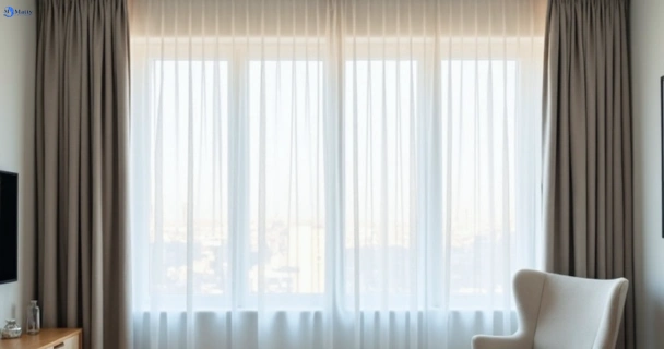 Restored vibrant drapes in arundel QLD after Matty Curtain Cleaning